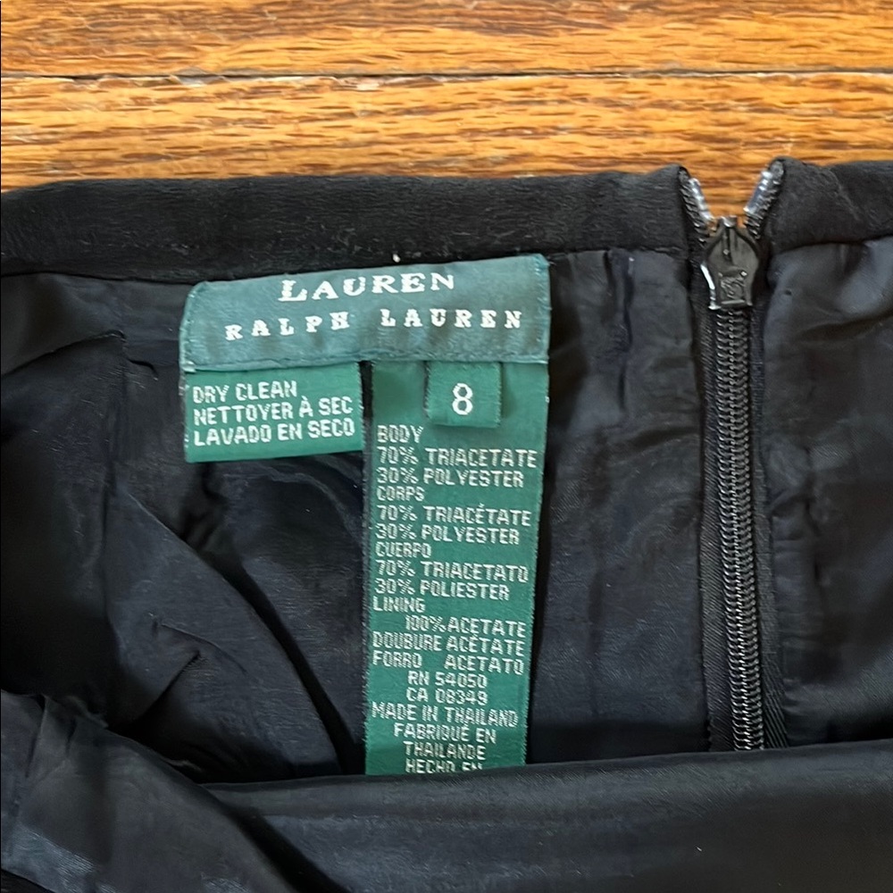 Lauren Ralph Lauren Black Pencil Skirt for Work - Picture 3 of 3
